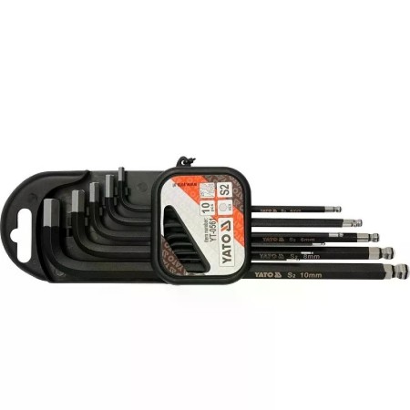 Набор шестигранников YATO YT-0561 черный