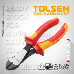 Бокорезы диэлектрические Tolsen 38127 желто-красные