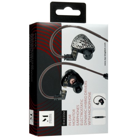 Наушники Music Public Kingdom IEM220M серый