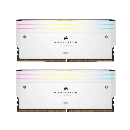 Оперативная память Corsair Dominator Titanium RGB (CMP32GX5M2X7000C34W) 32 GB белый