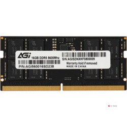 Оперативная память AGI Technology SODIMM (AGI560016SD238-ST) 16 ГБ черный