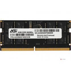 Оперативная память AGI SODIMM (AGI560016SD238-ST) 16Gb черный