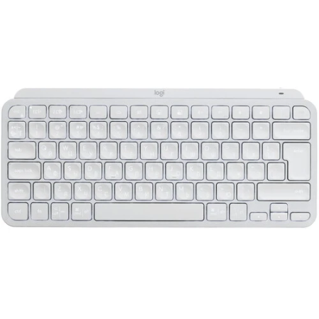 Клавиатура беспроводная Logitech MX Keys Mini Pale Grey (920-010502) бело-серый