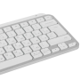 Клавиатура беспроводная Logitech MX Keys Mini Pale Grey (920-010502) бело-серый