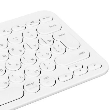 Клавиатура беспроводная Logitech K380 (920-009589) белый