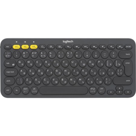 Клавиатура беспроводная Logitech K380 (920-007584) серый