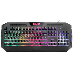 Клавиатура проводная Defender Gelios GK-174DL (45174) черный