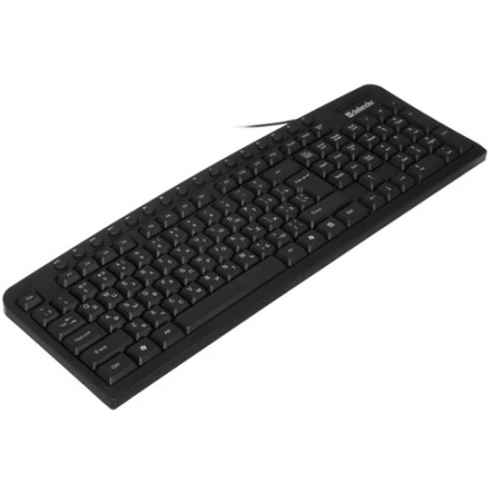 Клавиатура проводная Defender Focus HB-470 (45470) черный
