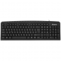 Клавиатура проводная Defender Focus HB-470 (45470) черный