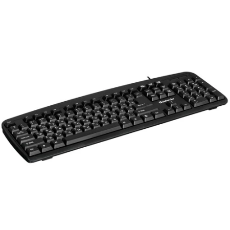 Клавиатура проводная Defender Office HB-910 (45910) черный