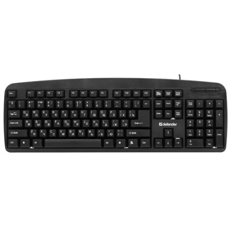 Клавиатура проводная Defender Office HB-910 (45910) черный