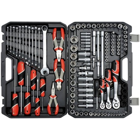 Набор инструментов YATO YT‑38875 черный