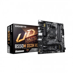 Материнская плата GIGABYTE B550M DS3H AC R2 черный