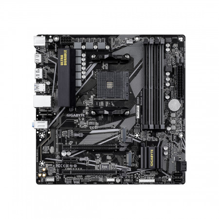 Материнская плата GIGABYTE B550M DS3H AC R2 черный