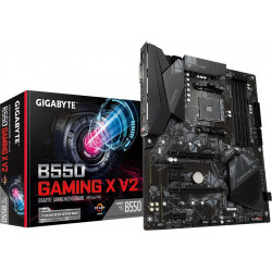 Материнская плата GIGABYTE B550 GAMING X V2 коричневый