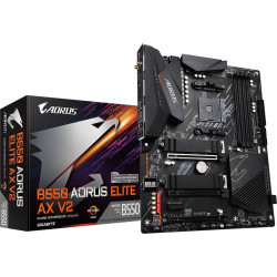 Материнская плата GIGABYTE B550 AORUS ELITE V2 черный