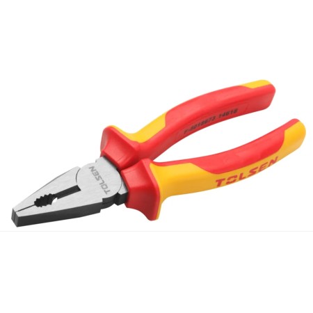 Пассатижи диэлектрические Tolsen 180мм (V38117) оранжевый