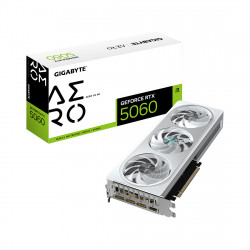 Видеокарта GIGABYTE GeForce RTX 5060 AERO OC (GV-N5060AERO OC-8GD) 8 Гб белый