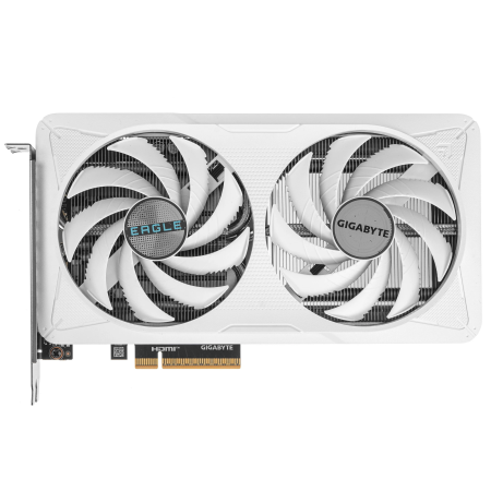 Видеокарта GIGABYTE GeForce RTX 5060 EAGLE ICE OC (GV-N5060EAGLEOC ICE-8GD) 8 Гб белый