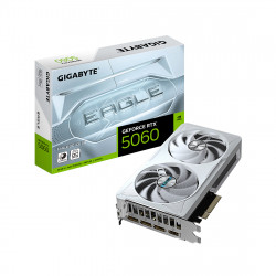 Видеокарта GIGABYTE GeForce RTX 5060 EAGLE ICE OC (GV-N5060EAGLEOC ICE-8GD) 8 Гб белый
