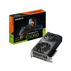 Видеокарта GIGABYTE GeForce RTX 5060 WINDFORCE OC (GV-N5060WF2OC-8GD) 8 Гб черный