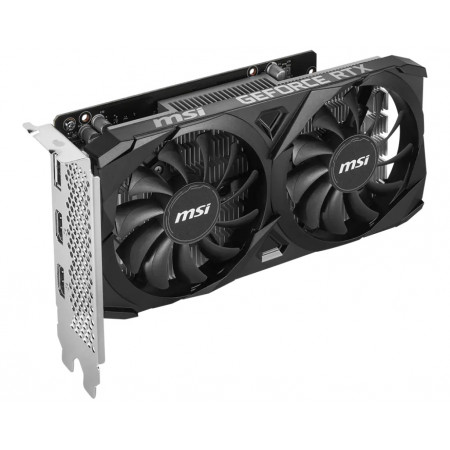 Видеокарта MSI GeForce RTX 3050 VENTUS 2X 6G OC (RTX 3050 VENTUS 2X 6G OC) 6 Гб черный