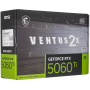 Видеокарта MSI GeForce RTX 5060 Ti VENTUS 2X PLUS OC (RTX 5060 Ti 8G VENTUS 2X OC PLUS) 8 Гб серый