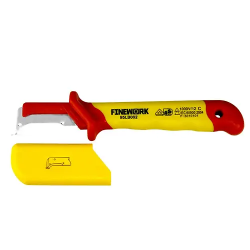 Нож для электрика FINEWORK 95LB002 желтый