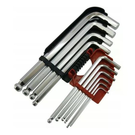 Набор шестигранников YATO YT-0509 черный