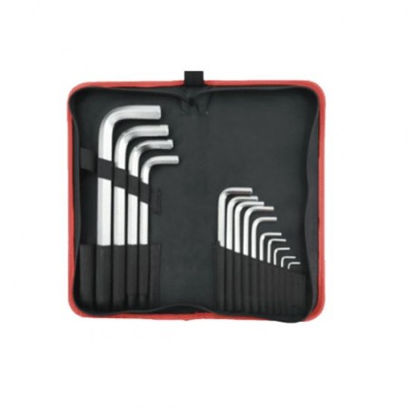 Набор шестигранников YATO YT-58210 красный