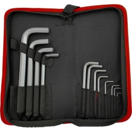 Набор шестигранников YATO YT-58207 черный