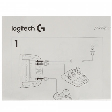 Коробка передач Logitech Driving Force Shifter (941-000130) черный