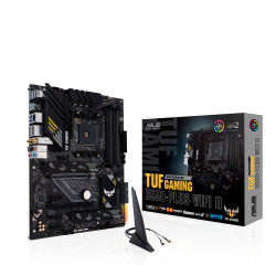 Материнская плата ASUS TUF GAMING B550M-PLUS WI-FI II черный