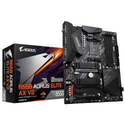 Материнская плата GIGABYTE B550 AORUS ELITE AX V2 черный