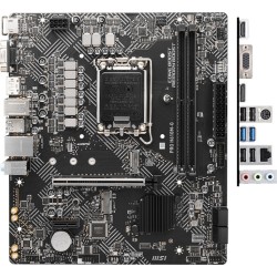 Материнская плата MSI PRO H610M-G черный