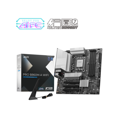 Материнская плата MSI PRO B860M-A WIFI черный