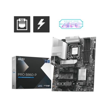 Материнская плата MSI PRO B860-P WIFI серебристый