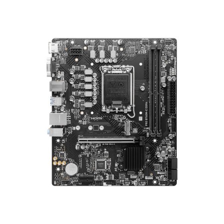 Материнская плата MSI PRO B760M-E черный