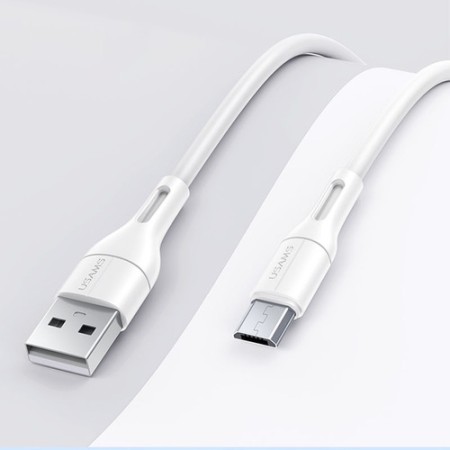 Кабель micro USB - USB 2.0 Type-A Usams SJ-502 (SJ502USB02) 1м белый