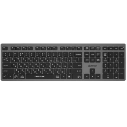 Клавиатура беспроводная A4Tech Fstyler FBX50C серый