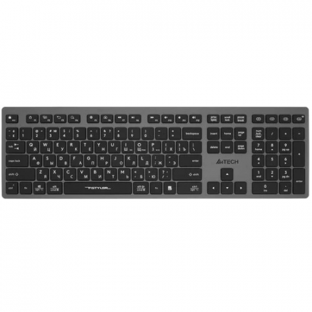 Клавиатура беспроводная A4Tech Fstyler FBX50C серый