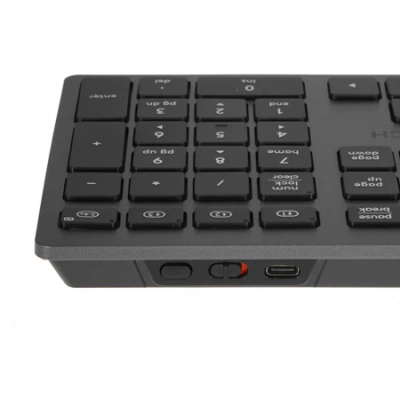 Клавиатура беспроводная A4Tech Fstyler FBX50C серый