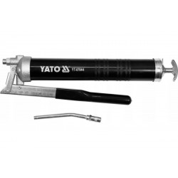 Плунжерный шприц для смазки YATO YT-07044 черно-серый