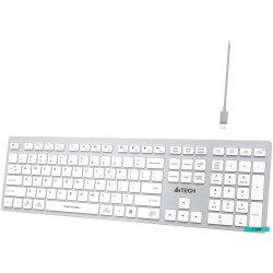 Клавиатура беспроводная A4Tech Fstyler FBX50C белый