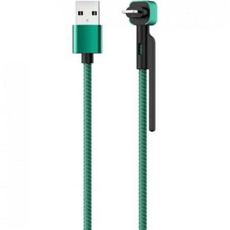 Кабель Lightning USB 2.0 Type-A OLMIO Stand 1.2m Green