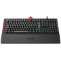 Клавиатура проводная AOC AGK700 (AGK700DR2R) черный