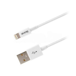 Кабель Lightning USB 2.0 Type-A OLMIO Deluxe 1m White