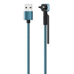 Кабель USB Type-C - USB 2.0 Type-A OLMIO Stand 1.2m Blue Кабель USB Type-C - USB 2.0 Type-A OLMIO Stand 1.2m Blue