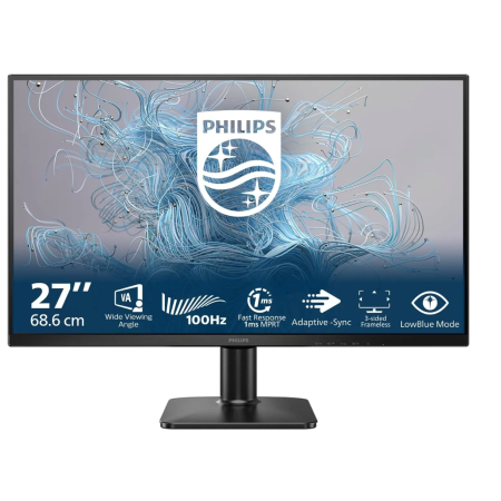 27" Монитор PHILIPS 27E2N1100L/01/00 черный