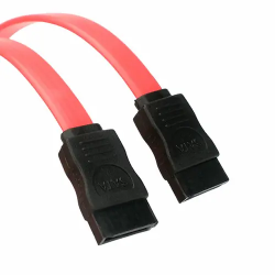 Кабель 7pin-7pin iPower SATA 0.4м красный